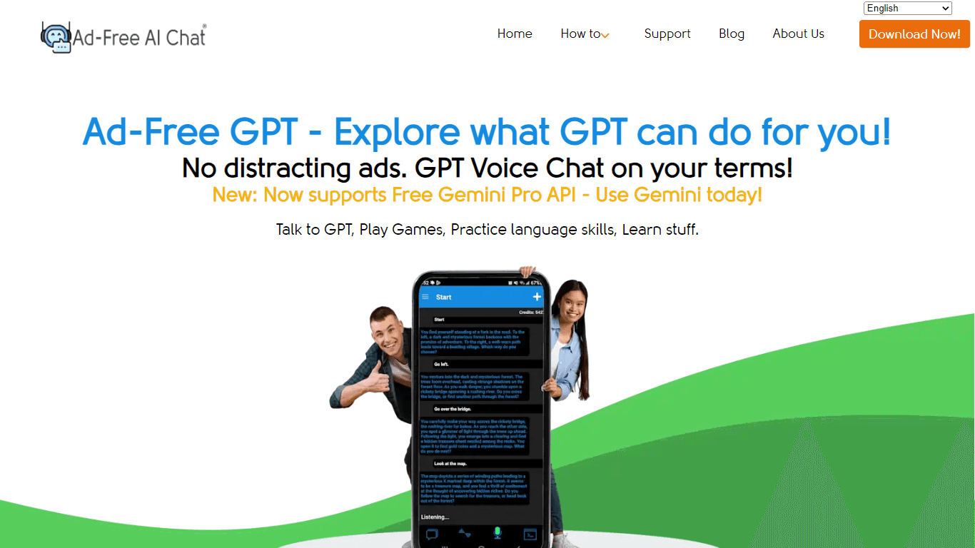 Ad-Free AI Chat