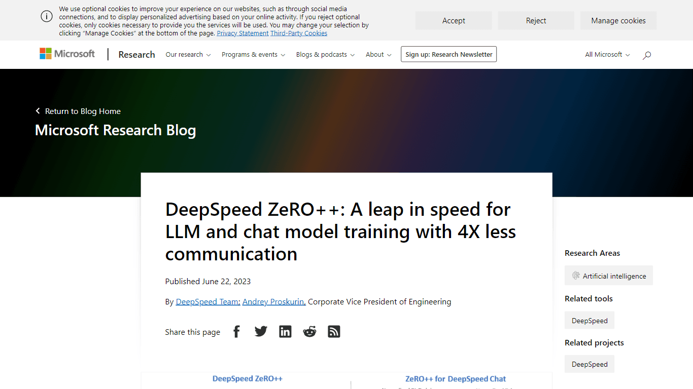DeepSpeed ZeRO++