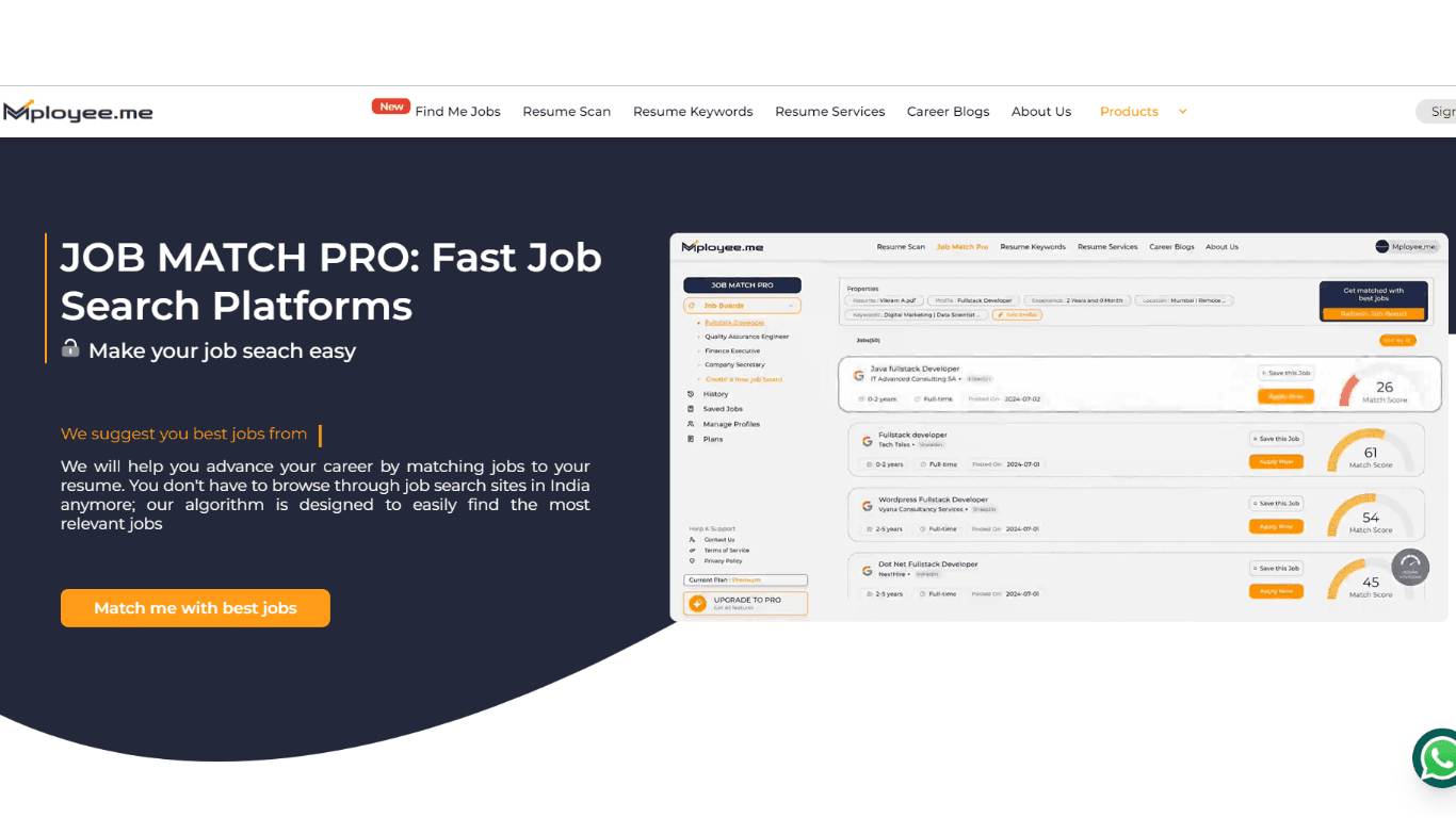 Job Match Pro by mployee.me
