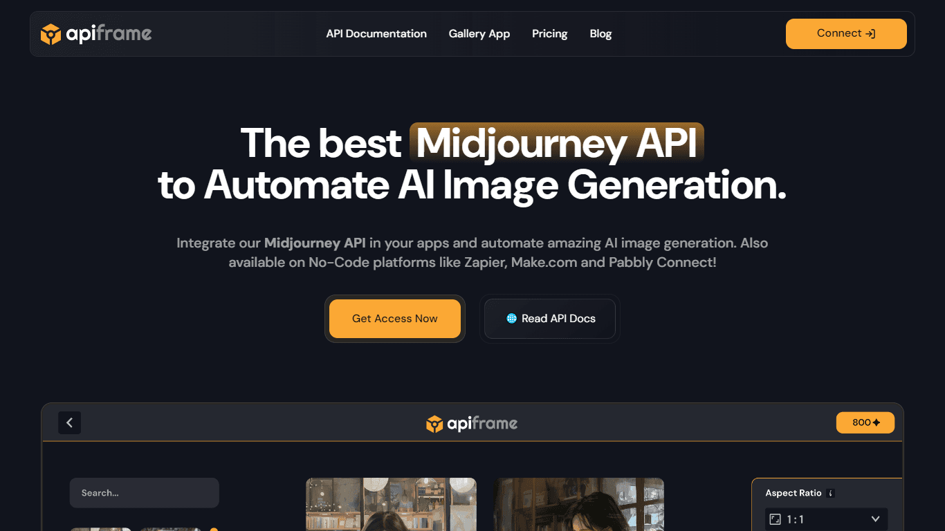 Midjourney API