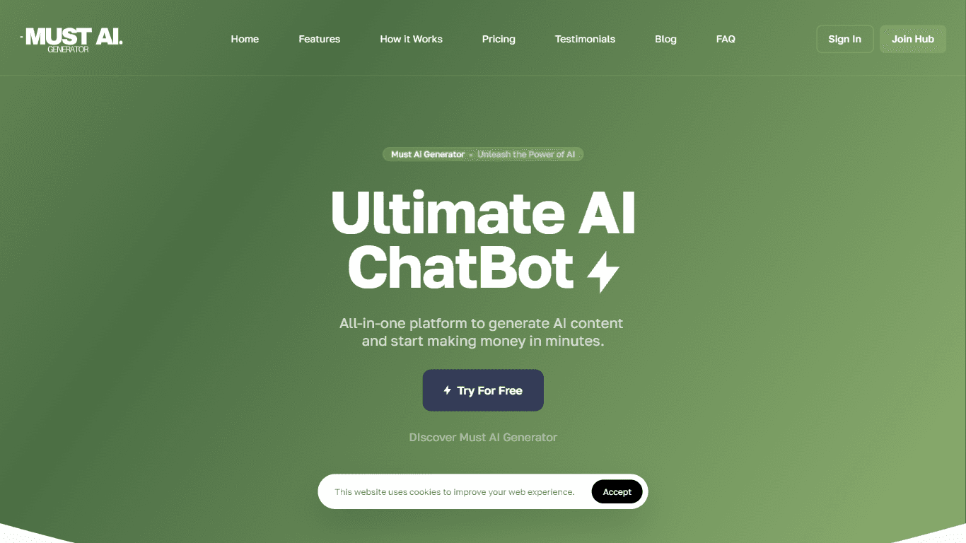 Must AI Generator