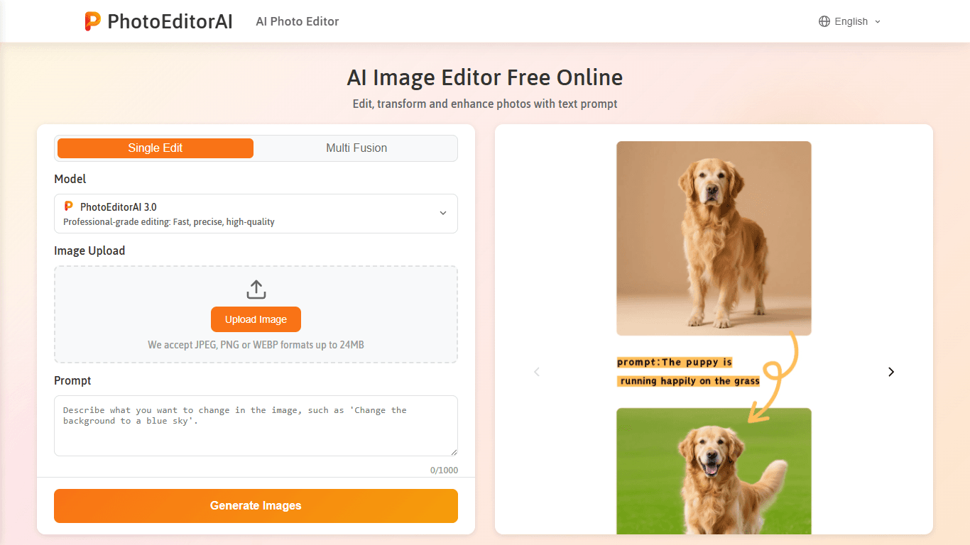 Photo Editor AI