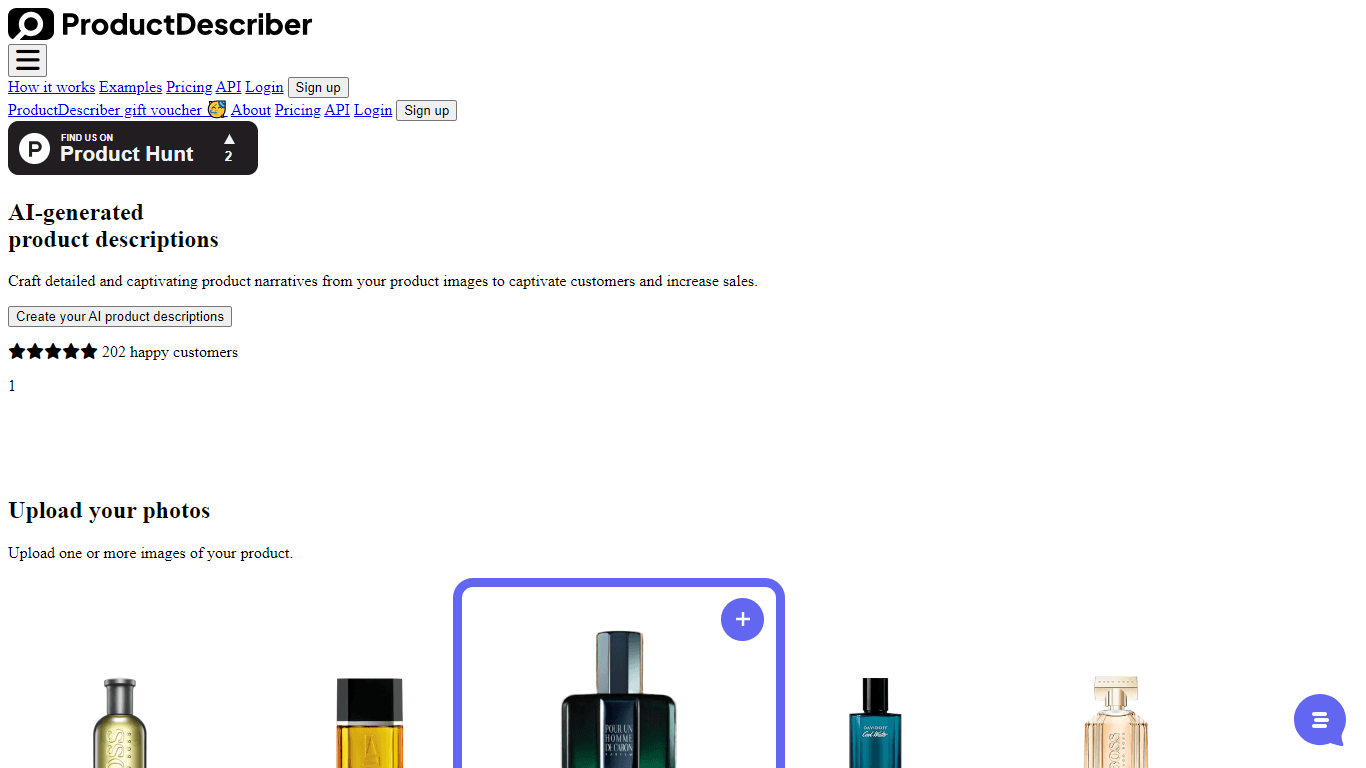 ProductDescriber