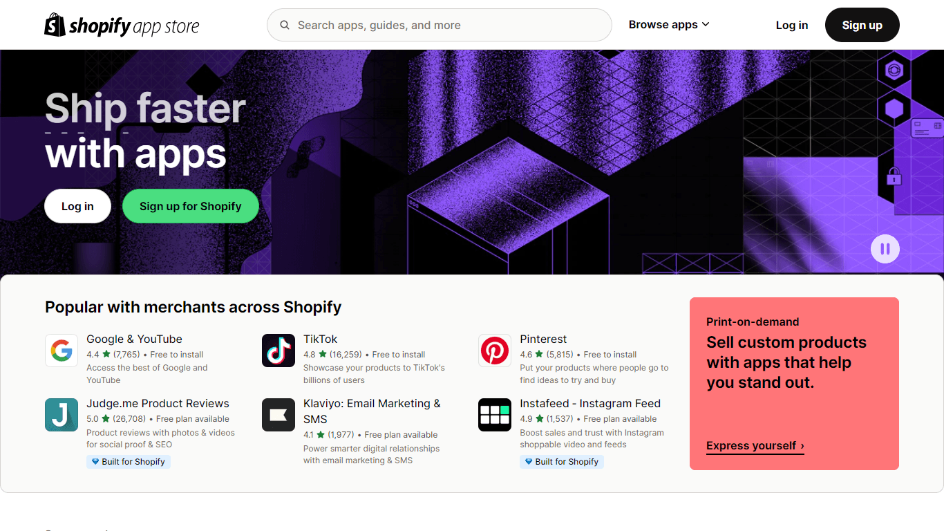 Shopify App Store